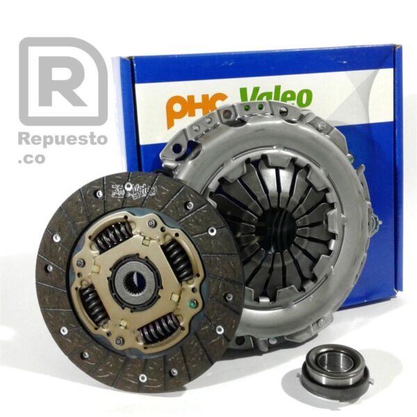 Kit clutch Kia Picanto Ion 1.200 c.c. Rio 1.250 c.c. Hyundai Grand I-10 1.250 c.c. VALEO