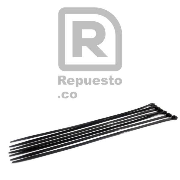 Abrazadera Plástica – Color Negro – 380 mm X 7.6 mm