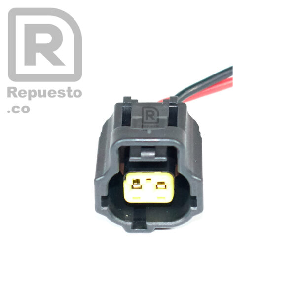 Conector Pacha Inyector Gasolina / 2 Pines / Hembra R031