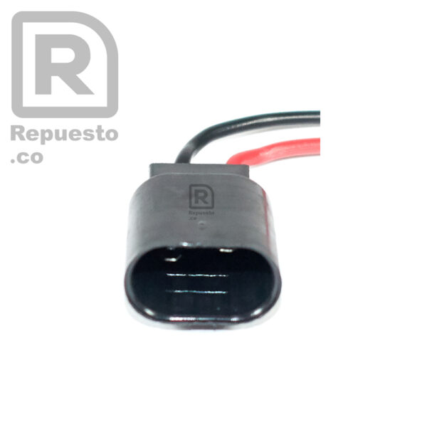 Conector Pacha Macho 2 Cables, Referencia R-053