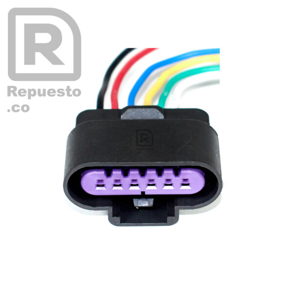 Conector Pacha 6 Pines Hembra / R-211