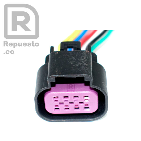 Conector pacha hembra 8 Pines R-244