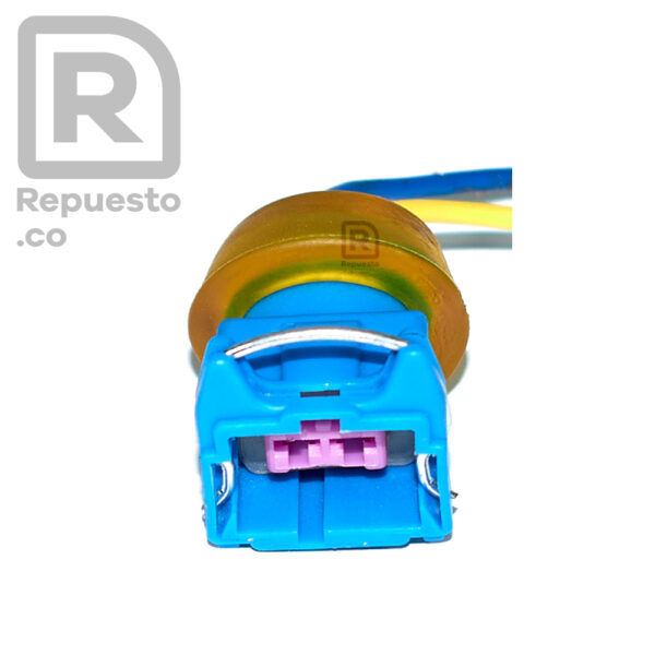 Conector Pacha Inyector Peugeot Azul