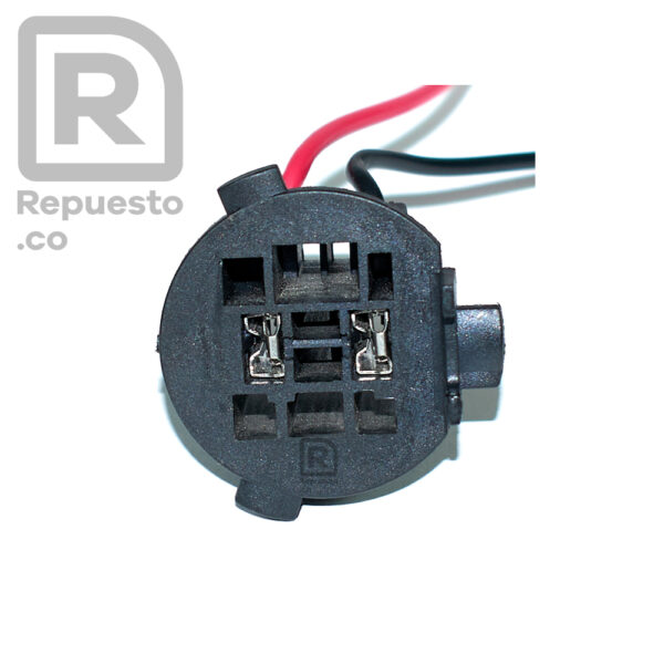 Conector (Pacha) Bombillo H7 – Cable Curvo