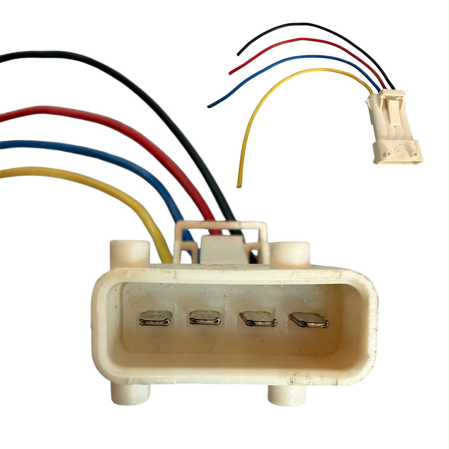 Conector o Pacha sensor oxigeno Chana, Hafei, 4 Pines, Macho, R-180