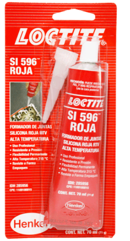 Silicona Roja 50 ml – Marca Loctite