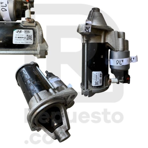 Motor de arranque para Kia Picanto All New 10 Dientes «REPUESTO USADO, ORIGINAL, COMO NUEVO»