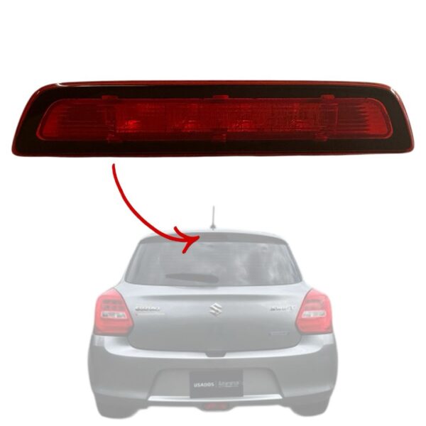 Lampara stop superior quinta puerta Suzuki Swift «REPUESTO USADO, ORIGINAL, COMO NUEVO»