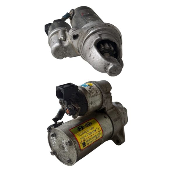 Motor arranque Hyundai Tucson Ix35, Kia Sportage Revolution, 12 Dientes, Gasolina, «REPUESTO USADO, ORIGINAL, COMO NUEVO»