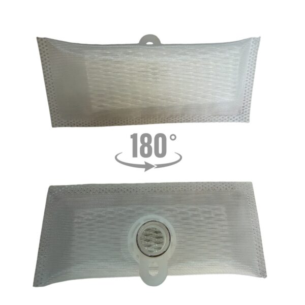 Filtro Cedazo Pila Bomba Gasolina Tipo Corbatín Rectangular F-1104